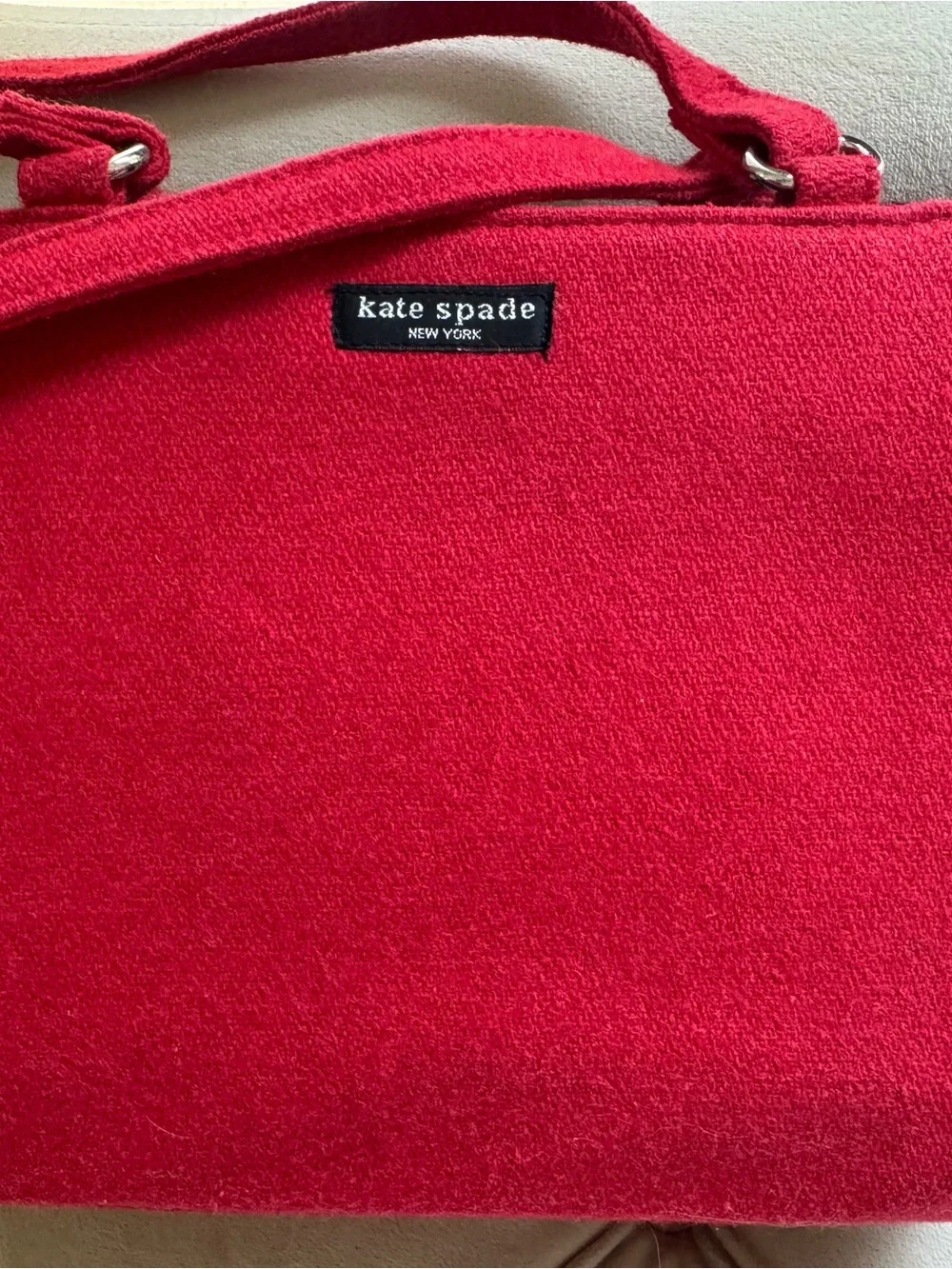 kate spade bold red